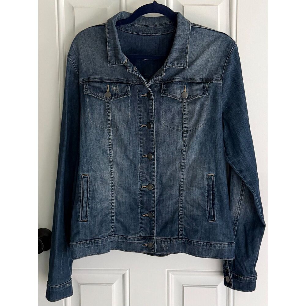 Kut from the Kloth Women's Denim Jacket size XL